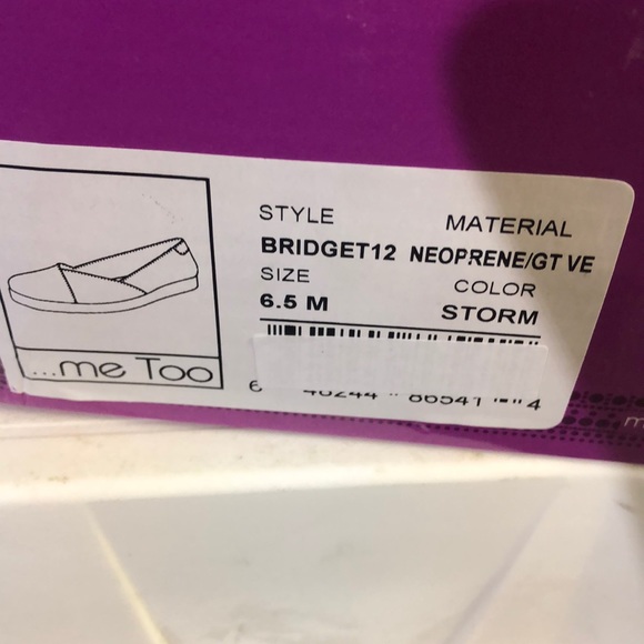 6 1/2 Grey Me Too Ballet Flats - Picture 6 of 6